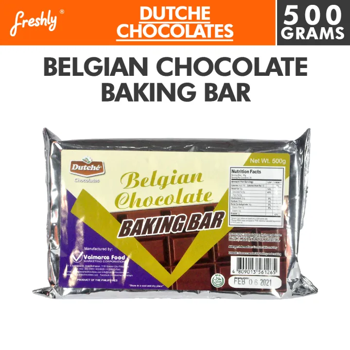 Dutche Belgian Chocolate Baking Bar 500g Lazada PH