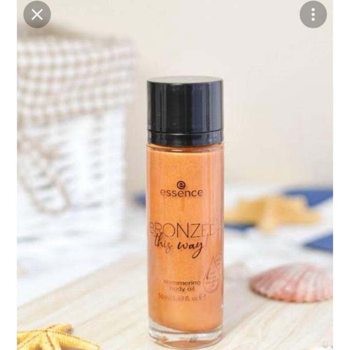 essence bronzed this way shimmering body oil Lazada PH