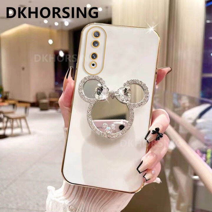 dkhorsing-ตัวยึดกระจกแต่งหน้าคริสตัลปลอกอ่อน-honor-90-5g-honor-90-lite-honor-70-lite-เคสโทรศัพท์-honor90ป้องกันเลนส์กล้องกันกระแทก-honor70-lite