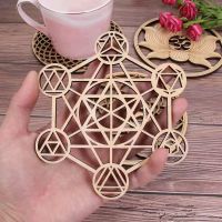 【CC】 1PC Wood Wall of Cut Non-slip Coaster Set Placemats Table Round Cup