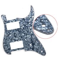 10PCS Multicolor 3 Ply 11 Holes HH two Humbucker Guitar Pickguard Anti-Scratch Plate for ST FD Electric Guitar