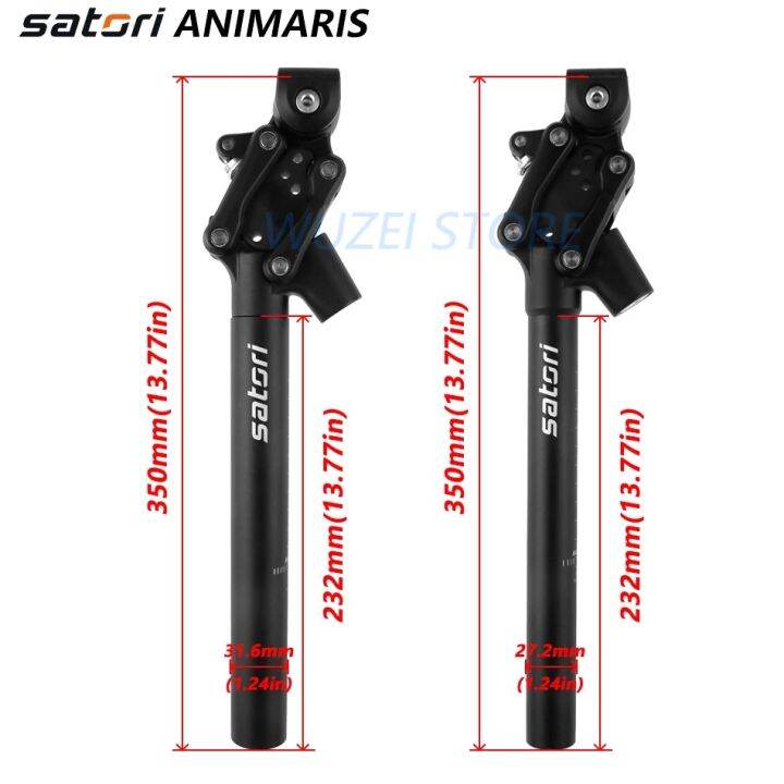 satori-จักรยาน-damping-seatpost-mountain-จักรยานที่นั่งโพสต์27-2-28-6-30-0-30-4-30-9-33-9-31-6มม-350มม-ปลอม-al6061สีดำ-seatpost