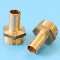 Hose Barb 6 12mm Male Thread 1/4 39; 39; 1/2 39; 39; Copper Barbed Tube Pipe Fitting Coupler Connector Adapter For Fuel Gas Water Copper