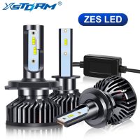 2pcs ZES LED H1 H3 H4 H7 Headlight H8 H11 HB3 9005 HB4 9006 H27 880 881 Car Headlamp Auto Lights Canbus 12V 6000K