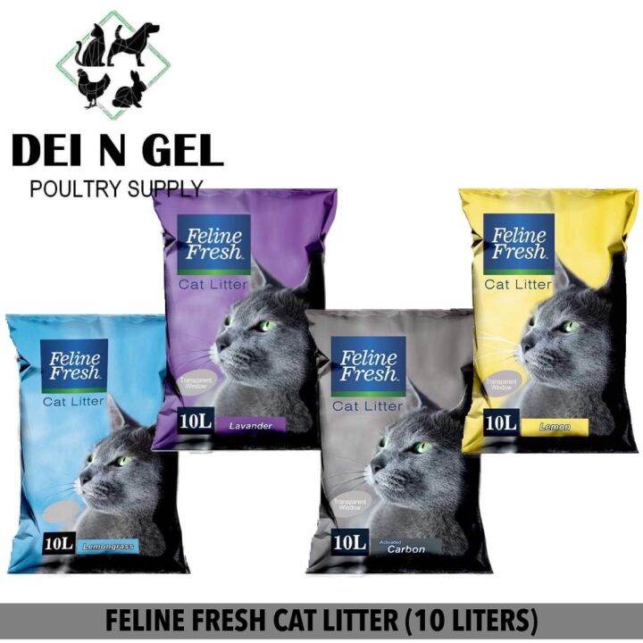Feline Fresh Cat Litter Clumping Best Cat Litter CHOOSE SCENT (10