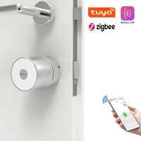 Tuya แอป Zigbee รีโมทคอนโทรลอัจฉริยะ,M532ตัวล็อคมอเตอร์อัตโนมัติสำหรับ EU Cylinder