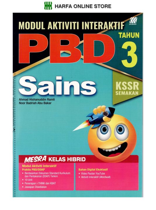 Modul Aktiviti Interaktif PBD Sains Tahun 3 Kssr Semakan | Lazada