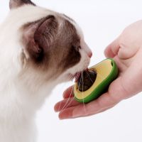 Avocado Catnip Wall Edible Licking Balls Snack Rotatable Treats Supplies Teeth Cleaning