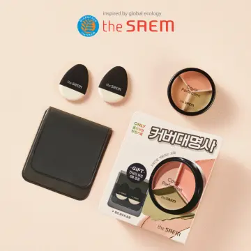 Buy Korean the SAEM Cover Perfection Triple Pot Concealer Online