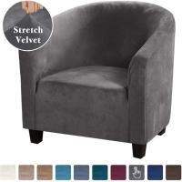 【cloth artist】ผ้าคลุมโซฟาที่นั่งยืดได้ ForRoomTubeCover Cafe Armchair SlipcoverSeater CouchProtector