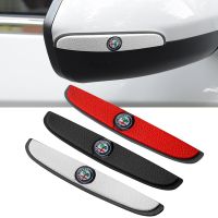 Car Door Anti-Collision Badge Rearview Mirror Sticker for Alfa Romeo 159 Giulietta 147 Mito Giulia 156 GT Stelvio decoration Car Door Protection