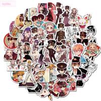 LZYBIM Hanako-Kun สติ๊กเกอร์กราฟฟิตีกันน้ำ50ชิ้นของขวัญสำหรับแล็ปท็อปกระเป๋า Yugi Amane สติกเกอร์เครื่องเขียนสติกเกอร์ตกแต่งสติกเกอร์ลายอะนิเมะห้องน้ำ Hanako Kun สติกเกอร์รถ