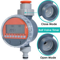 KESLA Ball Valve Automatic Electronic Watering Timer Drip Irrigation LCD Irrigator Controller System for Garden Yard Greenhouse
