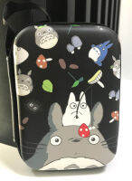 TOTORO กล่องเก็บสายชาร์จ   กล่องใส่ PWB  HDD , หูฟัง , เอนกประสงค์, Size L ลาย TOTORO  B   งานดี evaกันกระแทก ขนาด13.5x9.5x3.5cm  งานสวยงาม มีบริการเก็บเงินปลายท