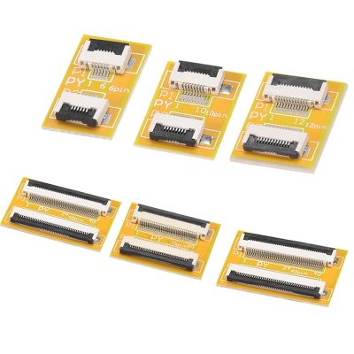 FFC FPC 0.5MM Flexible Flat Cable Lengthen Extension Board Single Side PCB Connector 6/8/10/12/16/20/22/24/26/30/34/40 Pins