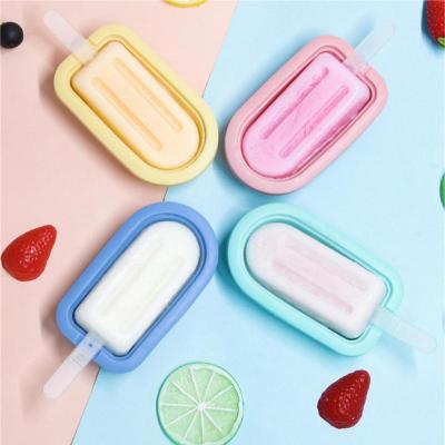 Ice Cube Tray Ice Cream Silicone Mold For Kitchen Molds Maker Box Popsicle Tools Gadgets Dining Bar Ice Cream Scoop Ice Maker Ice Cream Moulds