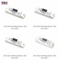 ✈۞₪ DC12V-24V DALI Dimming Driver 1CH 3CH 4CH LED Dimmer Controller For Single/RGB/RGBW LED Strip Lights Lamp