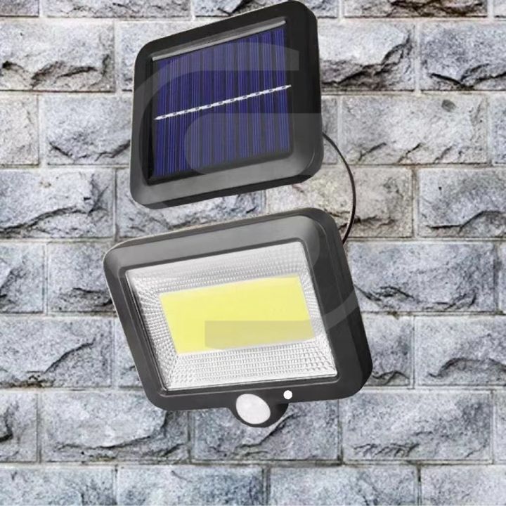 360w-ไฟโซล่าเซล-ไฟ-cob-ไฟสปอร์ตไลท์-ใช้พลังานแสงอาทิตย์-สว่างจ้า-3โหมด-ไฟแสดงสถานะ4ระดับ-ตรวจจับความเคลื่อนไหว-ทนแดด-กันน้ำ-outdoor-solar-wall-light