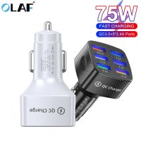 【Aishang electronic】Olaf 75W USB CChargercharging QC 3.0 USB Charger13ProXiaomiCar อะแดปเตอร์ชาร์จ USB