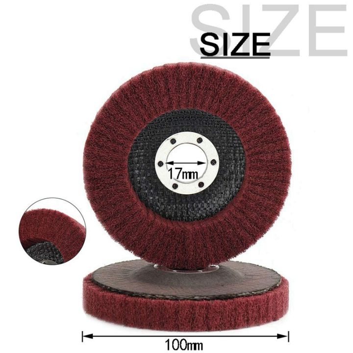 20pcs-4-inch-nylon-fiber-flap-disc-polishing-grinding-wheel-scouring-pad-buffing-wheel-for-angle-grinder