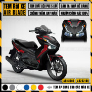 Tem Rời Dán Xe Airblade 2016 - 2021 Mẫu Tem Chỉ AB09 Decal Chế Dán Xe AB