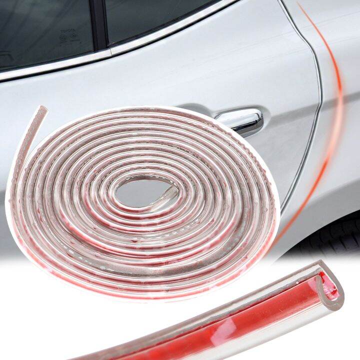 Car Door Clear Edge Protector Trim Cut To Size 3m Molding U shape