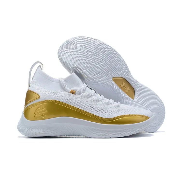 curry 8 flow white gold