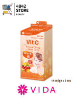 (กล่อง 6 ซอง) Vida Vit C Acerola Cherry &amp; Camu Camu วีด้า วิตซี อเซโรล่า เชอรี่ และ คามูคามู วิตามินซีสูง