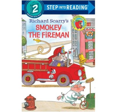 [หนังสือ หัดอ่าน Richard ]Richard Scarrys Smokey the Fireman (Step into Reading) Paperback Level2 #Richard