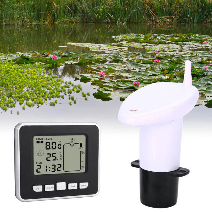 Measuring Tool Ultrasonic Water Tank Level Gauge Temperature Sensor Low ...