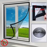 【LZ】∋  DTGJ Insect Mosquito Nets for Window Screen Mesh Custom Size Tulle Invisible Black Fiberglass Against Mosquitoes and Flies