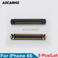 Aocarmo 5ชิ้น/ล็อตสำหรับ Iphone 6s 4.7Quot; บนเมนบอร์ด J4200ขั้วต่อ Fpc สัมผัสหน้าจอ Lcd Digitizer