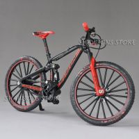 ของเล่นโมเดลจักรยานเหล็ก 1:10 Scale Diecast Metal DH Down Hill Dual Slalom Mountain Bike Model Toys