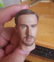 16 Scale Head แกะสลัก Ryan Gosling ชายทหาร Beard Collection PVC 12นิ้ว Action Figure Body ตุ๊กตา"