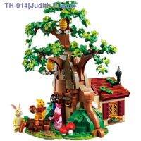 ❆ Compatible with LEGO bricks Disney creative building toy Winnie the Pooh Treehouse for boys educational building blocks