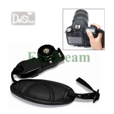 ❂☾ PU Faux Leather Camera Hand Strap Grip Wrist for Canon Nikon Sony Pentax DSLR SLR Like E2