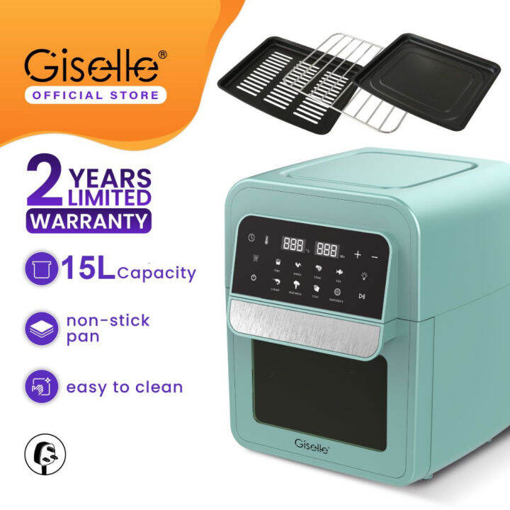 AirFryer Giselle 8in1 Digital Air Fryer with Front Door Design Touch