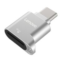 Lenovo D201 USB C TF Card Reader Type C ถึง TF Card Reader สำหรับโทรศัพท์แล็ปท็อป