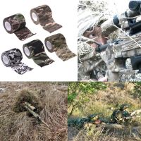 Hunt Disguise Elastoplast Camouflage Elastic Wrap Tape Self Adhesive Sports Protector Ankle Knee Finger Arm Bandage