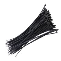 100pcs Cable Ties 3x150mm Reusable Standard Self-locking Plastic Nylon Wire Zip String Tie Black