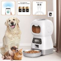 Wifi Remote APP Controll Pet Automatic Feeder Robot Type Intelligent Timing Quantitative Feeding Dispenser Cat Dog Feeding Bowl