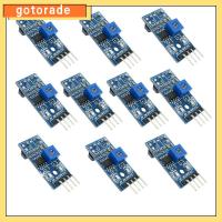 GOTORADE 10pcs TCRT5000 เซ็นเซอร์สะท้อนแสงอินฟราเรด 3.3โวลต์-5โวลต์ สายกั้น อุปสรรคการหลีกเลี่ยงโมดูล เซ็นเซอร์ IR โมดูลติดตาม Arduino สำหรับเด็ก