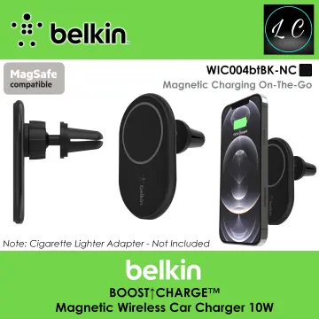 Belkin BoostCharge magnetisches Kfz-Ladegerät, 10 W, kabellos, USB