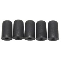 5 Pcs Cello Endpin Tip Protector Rubber Cello tail pin case Tip Cap Protector Non- Mat For Cello Stringed Violin Parts