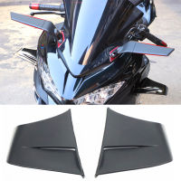 สำหรับยามาฮ่า R3R25 CFMOTO รถจักรยานยนต์สากล Winglet อากาศพลศาสตร์สปอยเลอร์ปีกชุดด้วยกาวตกแต่งรถจักรยานยนต์สติ๊กเกอร์