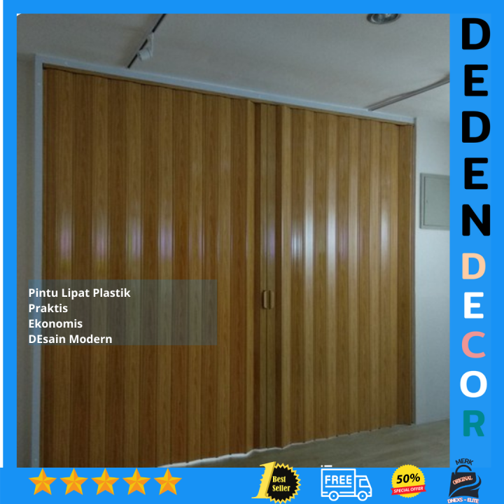 Pintu Lipat Pvc Folding Door Terjangkau Dan Murah Folding Door Lazada Indonesia