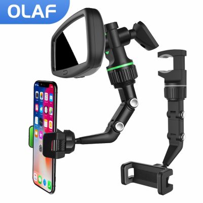 Olaf Car Holder Multifunctional 360° Rotatable Review Mirror Hanging Cell Mount