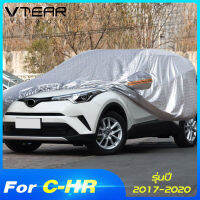 Mastersat  TOYOTA C-HR CHR รุ่นปี 17-20  ผ้าคลุมรถ กันแดด กันฝน ทำมาจาก อลูมิเนียม กับผ้าฝ้าย ทำมาเฉพาะรุ่นนี้  สินค้าตรงรุ่น ใส่แล้วสวยกว่าเดิม รถแต่ง ส่งฟรี !!! Car Covers For Toyota CHR C-HR accessories Auto covers Aluminum film Outdoor Full protection