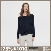 G2000 เสื้อเบลาส์ผู้หญิง รูปทรงตรง (REGULAR FIT) รุ่น 3624128179 DEEP BLUE