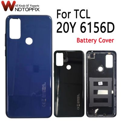 High Quality For TCL 20Y 6156D Battery Cover Door Rear Housing Case Replacement 6.52" For TCL 20E 6125F 6125D 6125H Back Cover Rechargeable Flashlight
